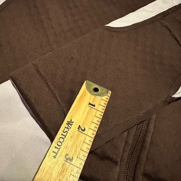 Nike Thermal Shield Womens Quilted Brown and Purple Athletic Jacket Size Medium - Picture 11 of 16